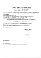 Appel de candidatures SAFER