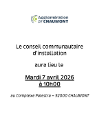 affiche information mairie