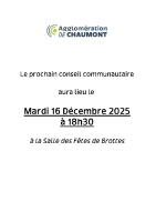 affiche information mairie
